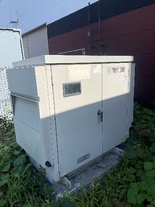 栃木県小山市 某商業施設の非常用発電機