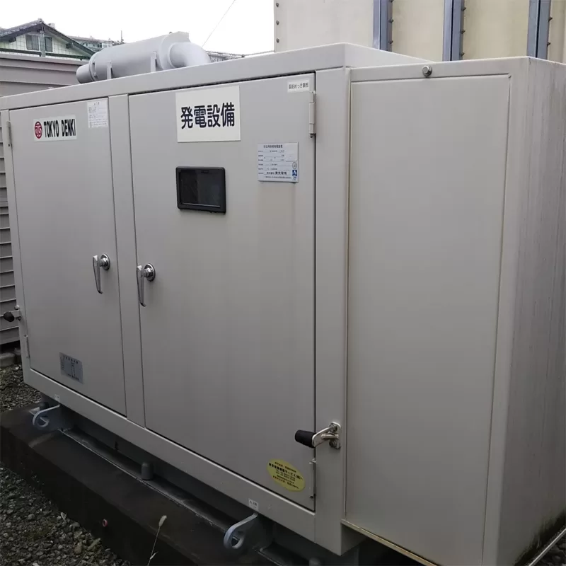 埼玉県新座市 某老人ホームの非常用発電機